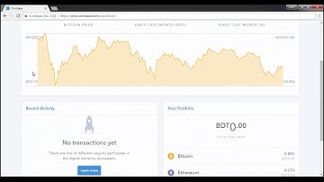 How to Create Coinbase Account And Get BTC Wallet Bitcoin Address