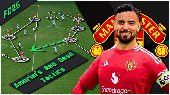 Ruben Amorim's Manchester United Tactic Recreated | EA FC 25