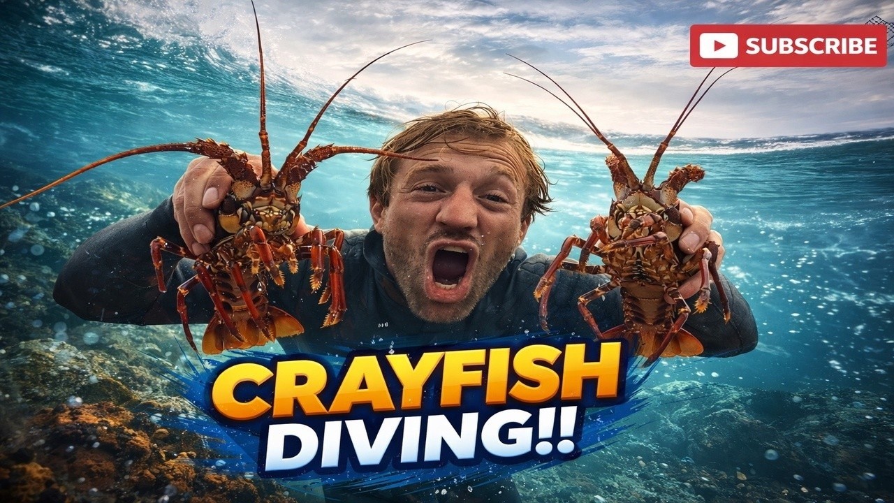 Crayfish Diving Gone RIGHT! ( Big Bugs Everywhere )