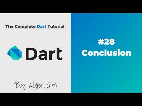 #28 - Dart -  End Course