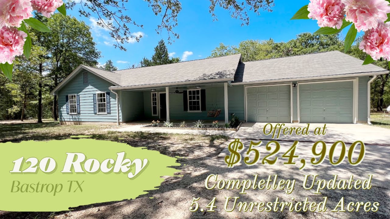 120 Rocky Ln. Bastrop Texas 78602 - Pine Tree Realty Group - Kenny ...