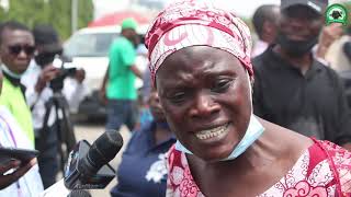 Parents Of Abducted Kaduna Students Protest At NASS.
