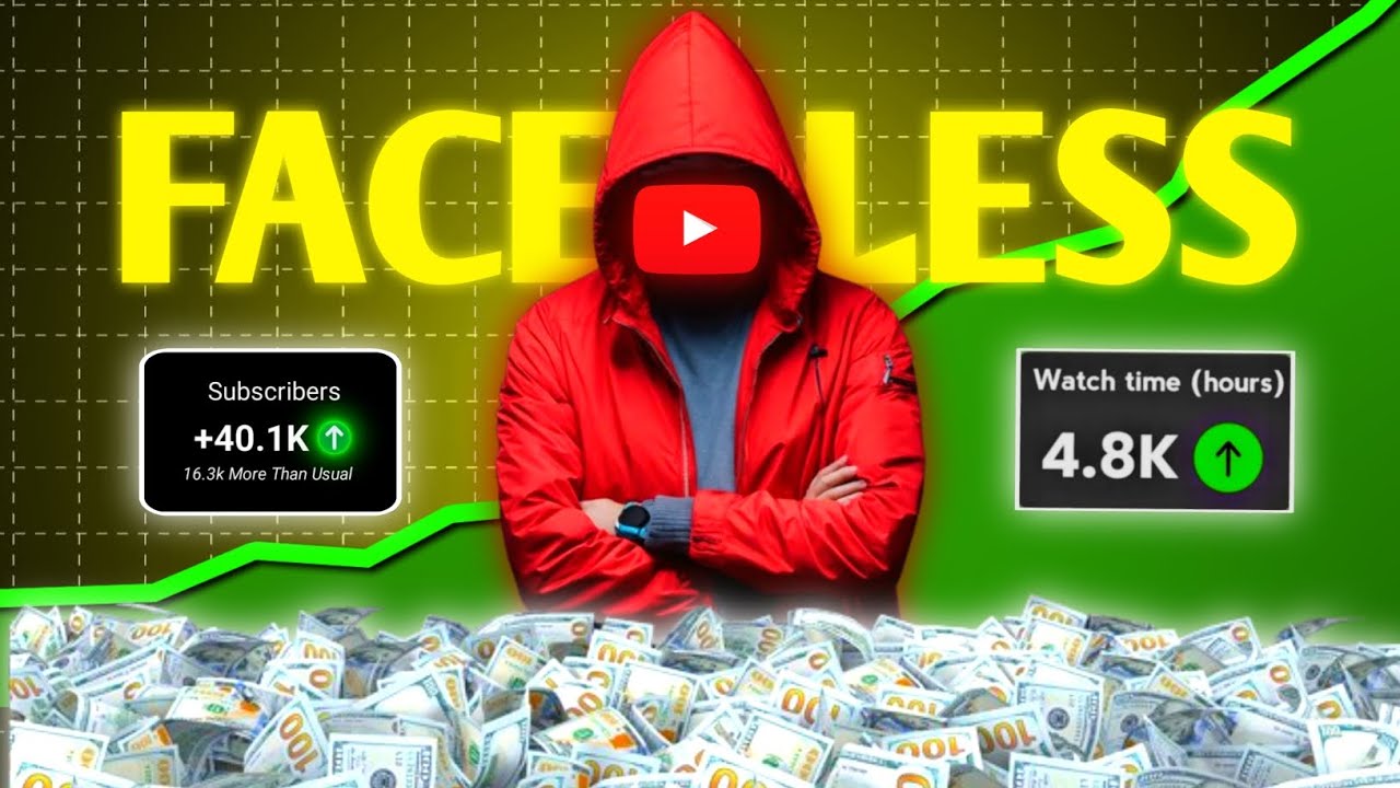 Top 5 Faceless YouTube Channel Ideas 2024 | 100% Growth Hoga 🔥 ...