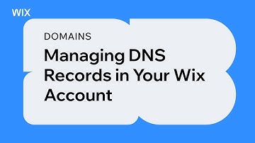Domains | Managing DNS Records in Your Wix Account
