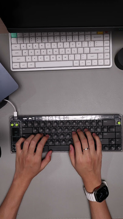 WORK LOUDER Nomad [E] Typing sound #keyboard #mechanicalkeyboard