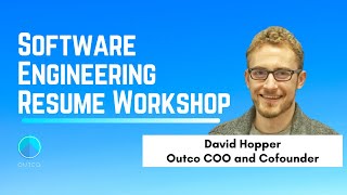 Software Engineering Resume Workshop - 5 Tips to Optimize Your Technical Resume