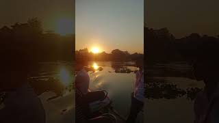 ទេសភាពថ្ងៃលិចនៅដងទន្លេបាសាក់ #duet #printer #epson