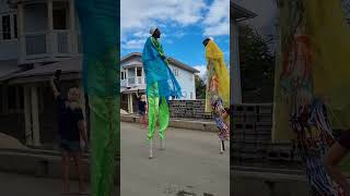 Celebrity Moko Jumbie for #carnival Profile