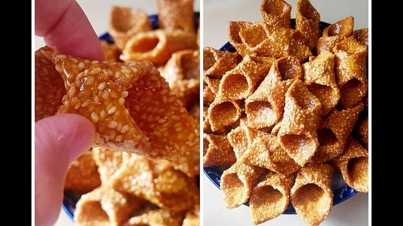 اروع المعسلات المقرمشة الرمضانية سرعة و سهولة التحضير بلايغ الجلجلانية من مطبخ فاطمة ليال