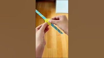 best paper airplane🤩✈️ , how to make rotating paper plane , paper plane tutorial #papercraft #shorts