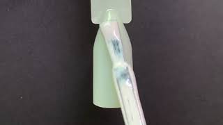 Valeria (A47) Gel Nail Polish Colour Swatch // Cyan Polish