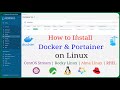 Install Docker and Portainer on CentOS Stream | Rocky Linux | Alma Linux | RHEL