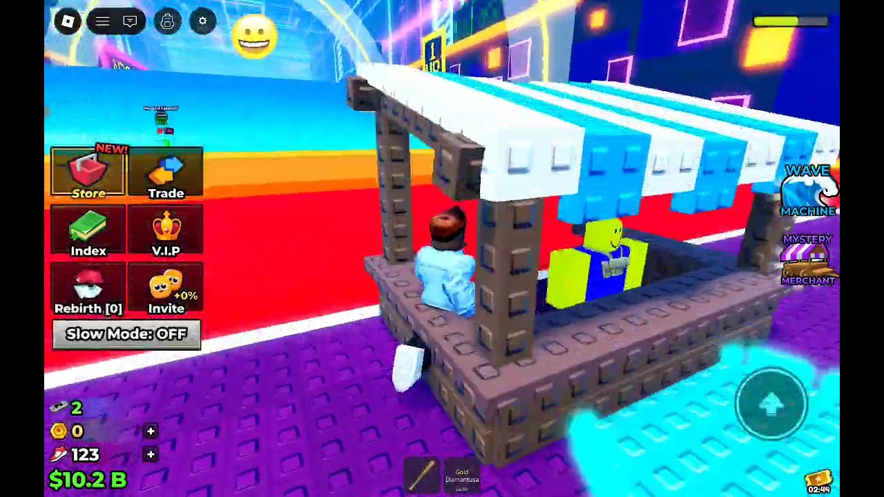 I played Escape tsunami for brainrots admin abuse 