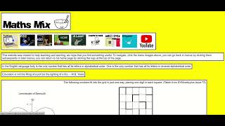 Maths Mix
