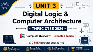 Information 🚀 TNPSC CTSE 2026 | Unit 3 Part 1 | Number System, Boolean Algebra & Logic Gates Update