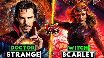 Dr Strange vs Scarlet Witch in Hindi || Whose Magic is strong || SUPERHERO STUD10S