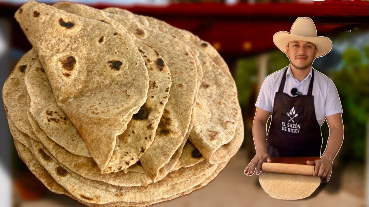 Tortillas de Harina Integrales: Suaves, Saludables y Muy Fáciles