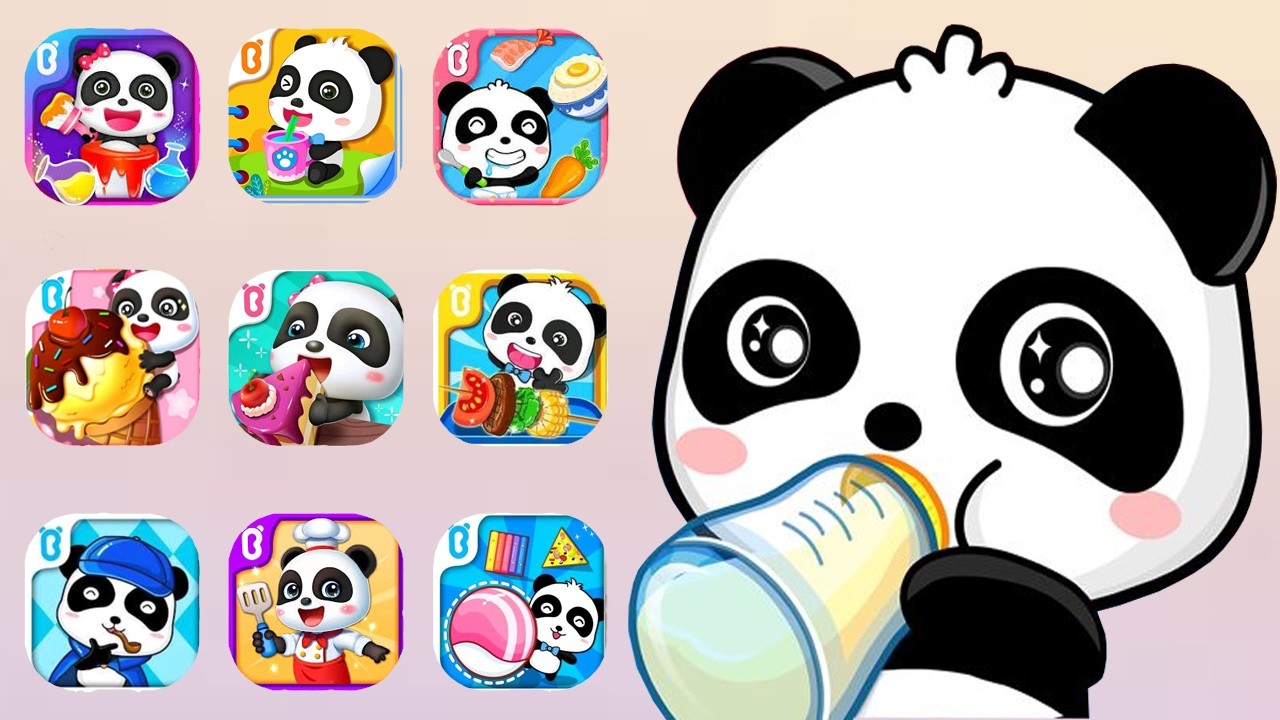 BABYBUS GAME : PHAI LAM GI KHI CO DONG DAT, SIEU THI BABYBUS,.....