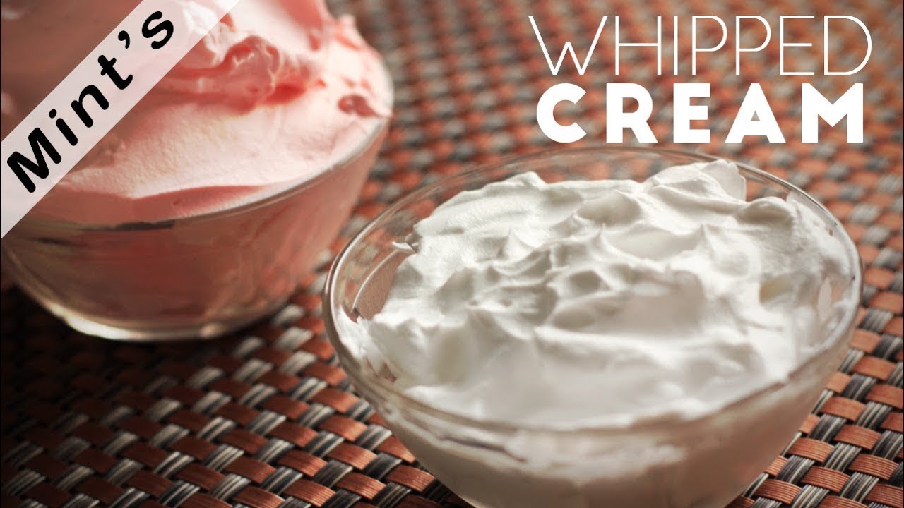 How To Make Whipped Cream at Home In Hindi | Part-2 | MintsRecipes