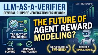 LLM-as-a-Verifier: General-Purpose Verification Framework for Trajectory Reward Modeling