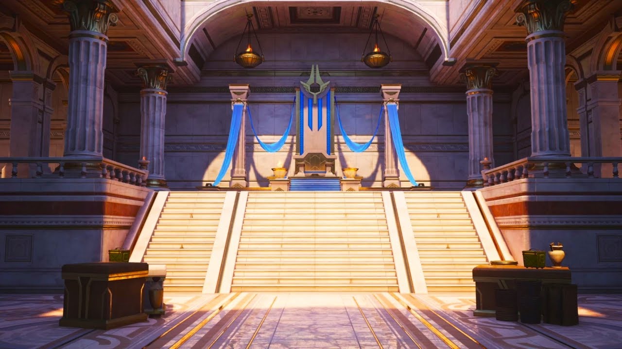 Mount Olympus [Throne Room] | Fortnite Ambience - YouTube