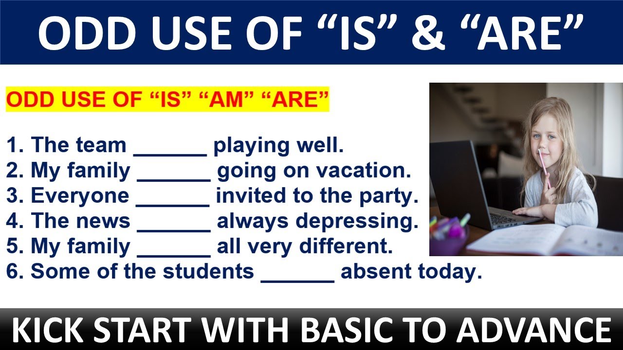 English Grammar Confusion : "IS" or "ARE" | Where to Use | Grammar ...