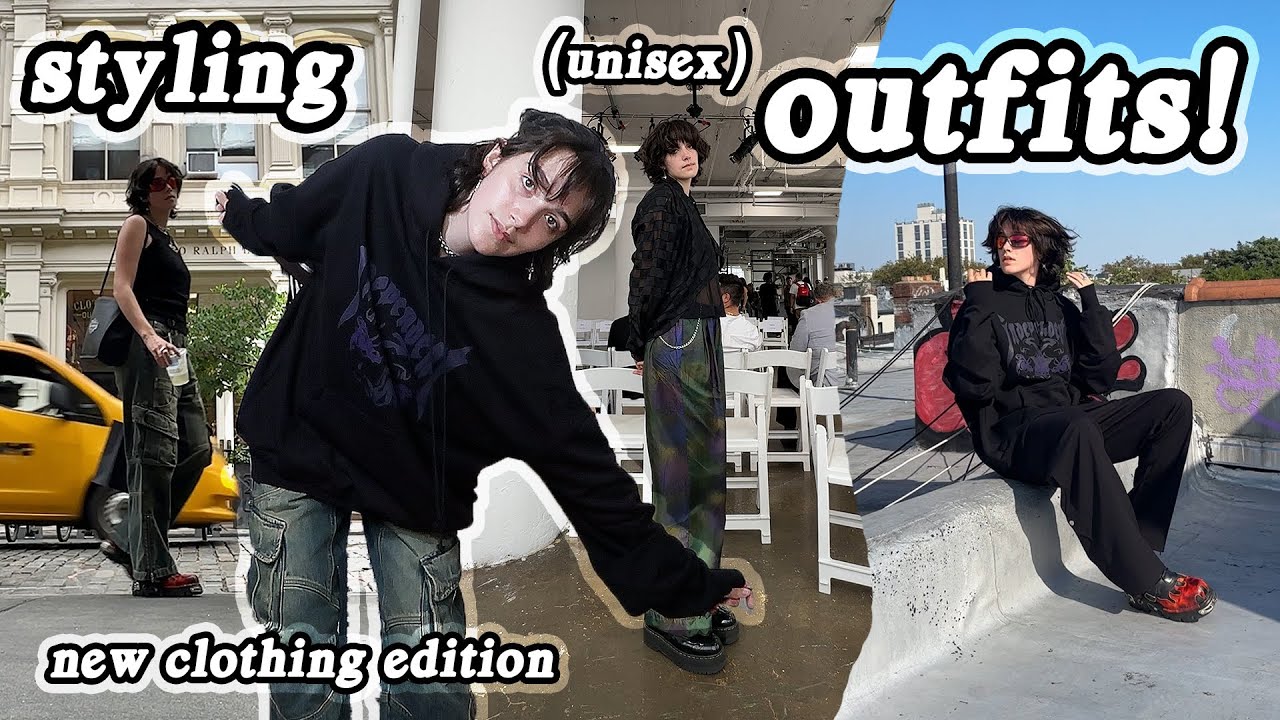styling new clothes: outfit ideas & tips! 🛒💌 - YouTube