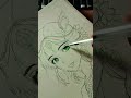 Radha✨️||animestyle#art#artshorts#drawing#anime#sketch#artist#Yash_Arts
