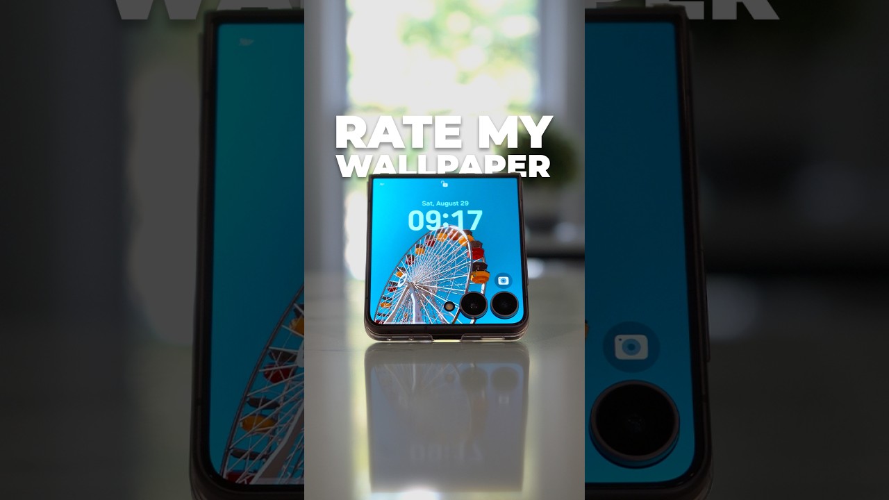 Rate My TOP Wallpapers on Samsung Flip 8 👀📱#GalaxyFlip8 #Samsung #Wallpapers