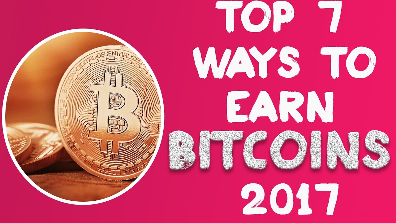 ways to make bitcoins