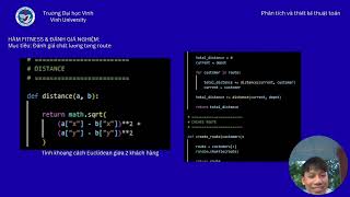 Vehicle Routing Problem with Time Windows