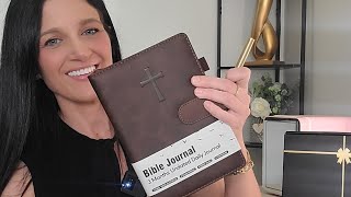 Bible Study Journal Review Guided Scripture Prayer Tracker