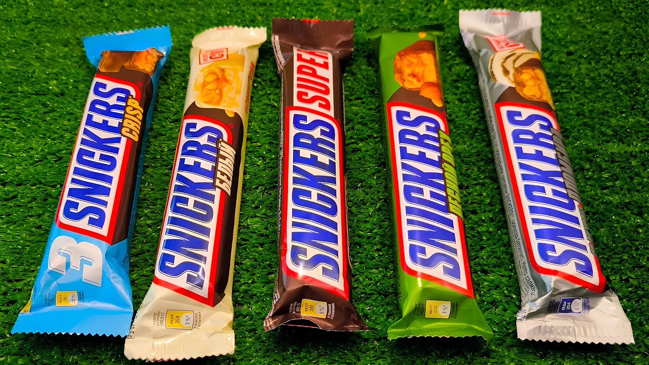 🍫😲 ASMR Unboxing ALL SNICKERS Flavors 🎧 | Satisfying Chocolate Sounds & Crunch 🤤✨