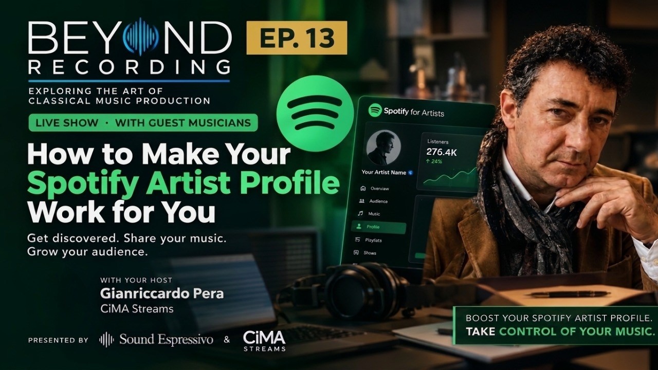 Spotify for Artists: Make Your Profile Work for You! | LIVE with Guest Musicians · Ep. 13