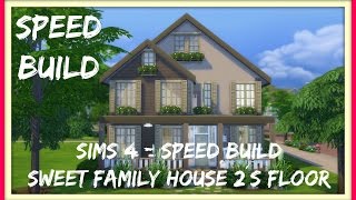 Sims 4 - Speed Build - Sweet Family House 2´s Floor Sims 4 - Speed Build - Sweet Family House 2´s Floor
