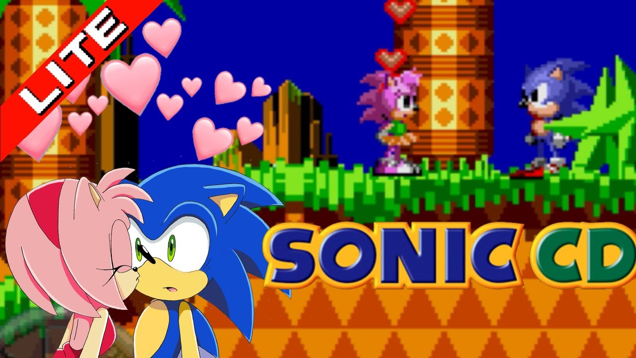 Sonic the Hedgehog CD Lite - Amy Rose Kisses (meme) - YouTube