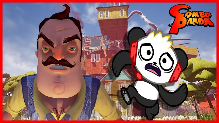 Let's Play Hello Neighbor Best Halloween Game with Combo Panda - DayDayNews