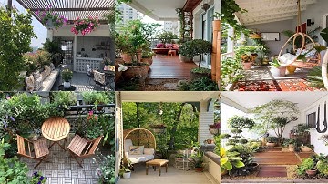 Garden ideas - Ý Tưởng Trang Trí Sân Vườn Trên Ban Công Tuyệt Đẹp