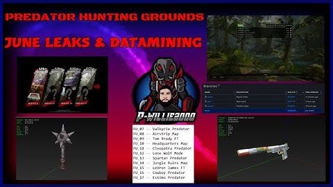 Predator Hunting Grounds | June Leaks |Datamining | NEW TROPHIES 🏆 | TOM BRADY | CLEOPATRA PREDATOR