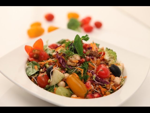 Rainbow Salad  Health and Colors - Be Fit Be Cool AAPI VahRehVah | Vahchef - VahRehVah