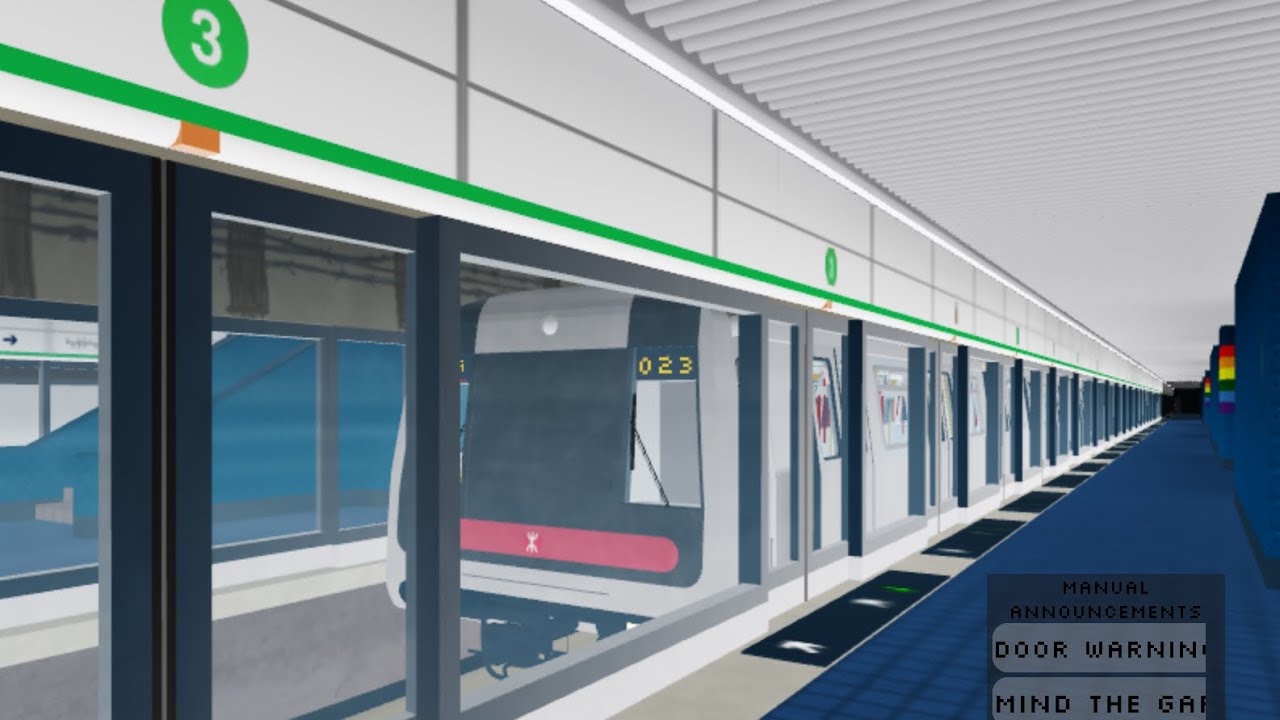 [繁時救星]Roblox Kwun Tong Line 觀塘綫 彩虹(三台)➡️石硤尾