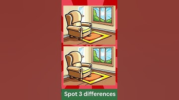 Spot 3 Differences🔍 |Only Genius can find it |Fun Puzzle