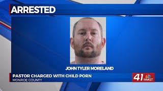 Youth pastor arrested in a child pornography investigation out of Pennsylvania