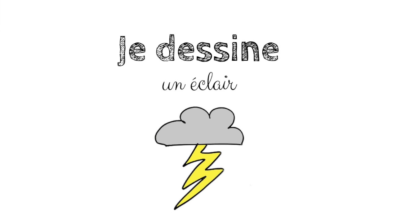 Dessiner Un Eclair Youtube Dessiner Un Eclair Youtube