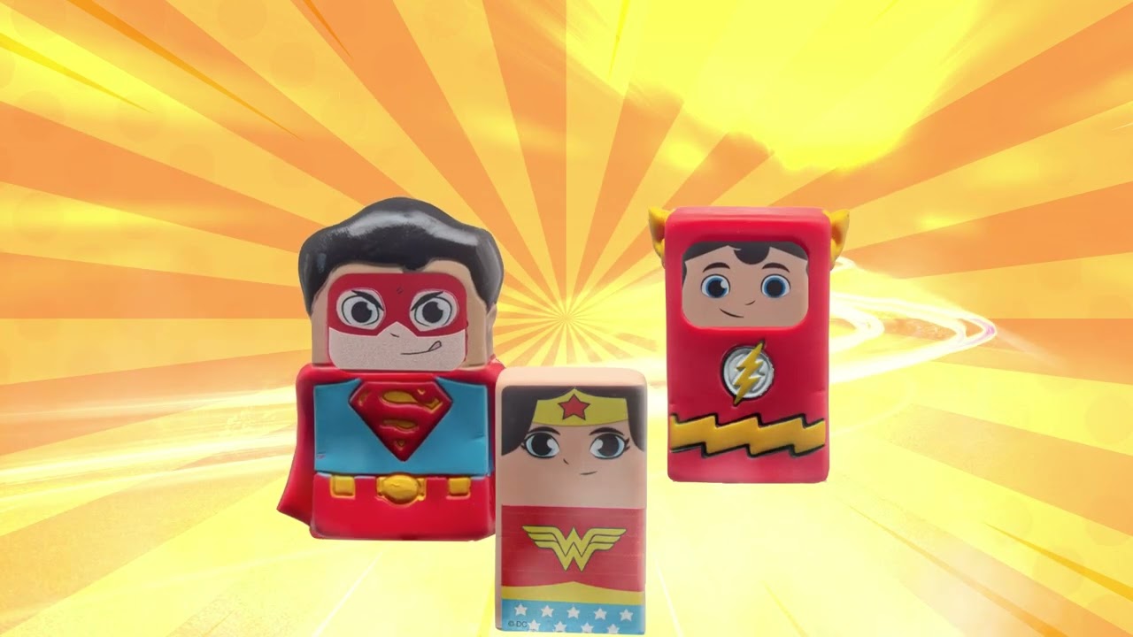 Lançamento!!DC Superfriends: Super Homem, Flash e Mulher Maravilha - Milliepacco