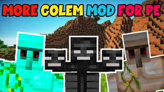 How to download More Golem mod for Minecraft Pocket edition |#Bugwheel #TheDemon #Minecraft screenshot 1