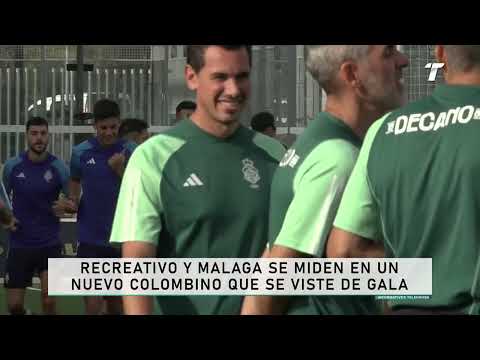 Recreativo y M&aacute;laga se miden en un Nuevo Colombino que se viste e gala