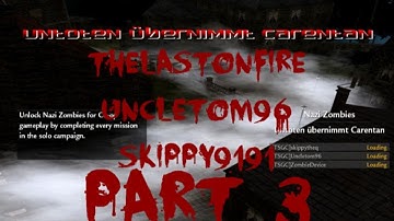 Nazi Zombie Custom map: Untoten Übernimmt Carentan part 3