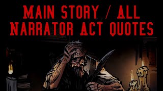 Darkest Dungeon 2  Main Story / All Narrator Act Quotes