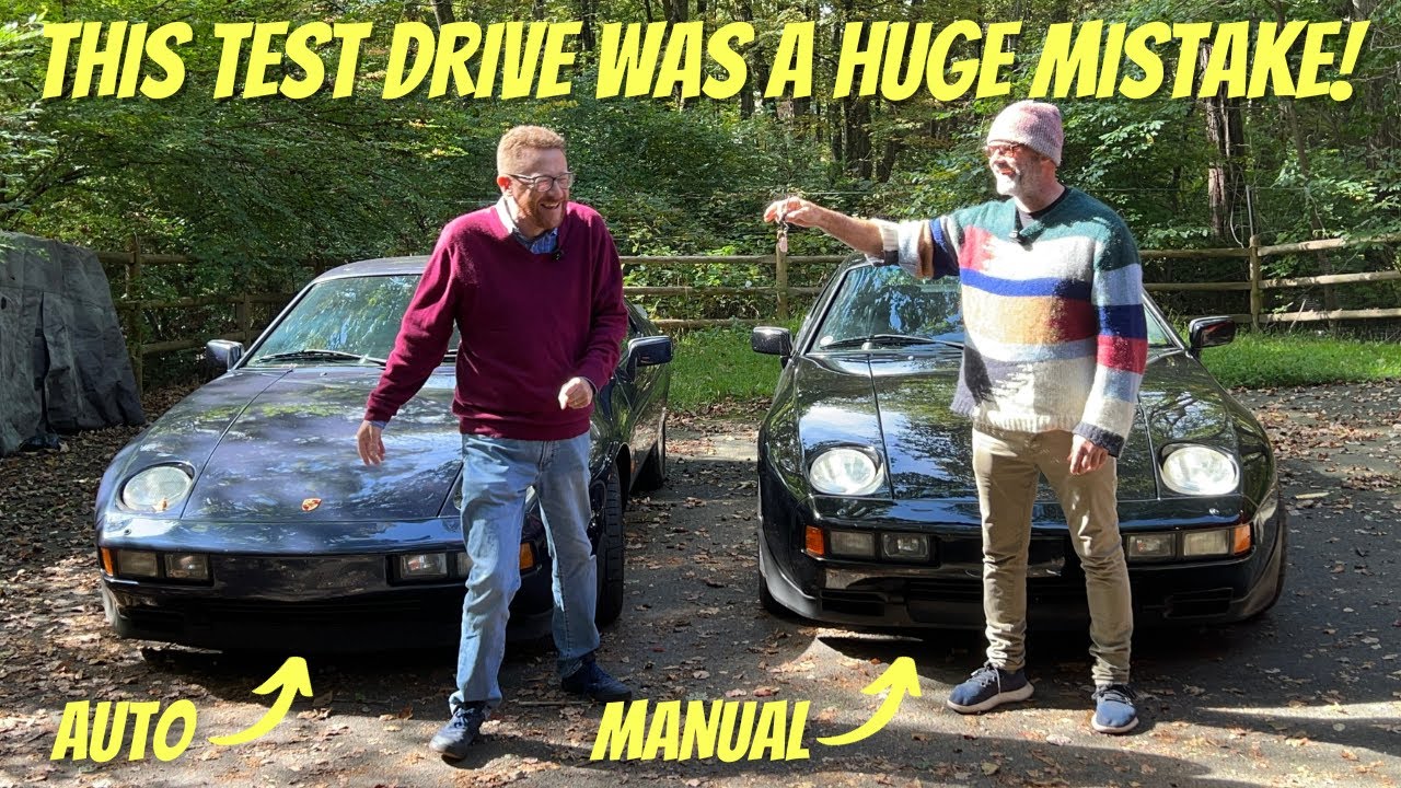 I Tried A Manual Porsche 928 And Now I Want One! - YouTube